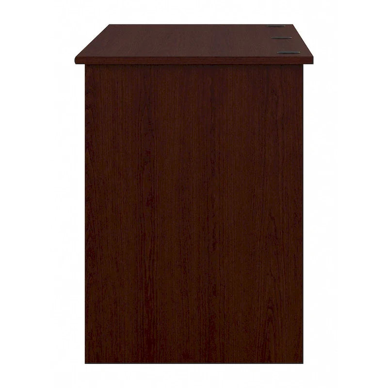 60-inch Computer Desk with File Drawer, Box Drawer, and Open Cubby Storage
