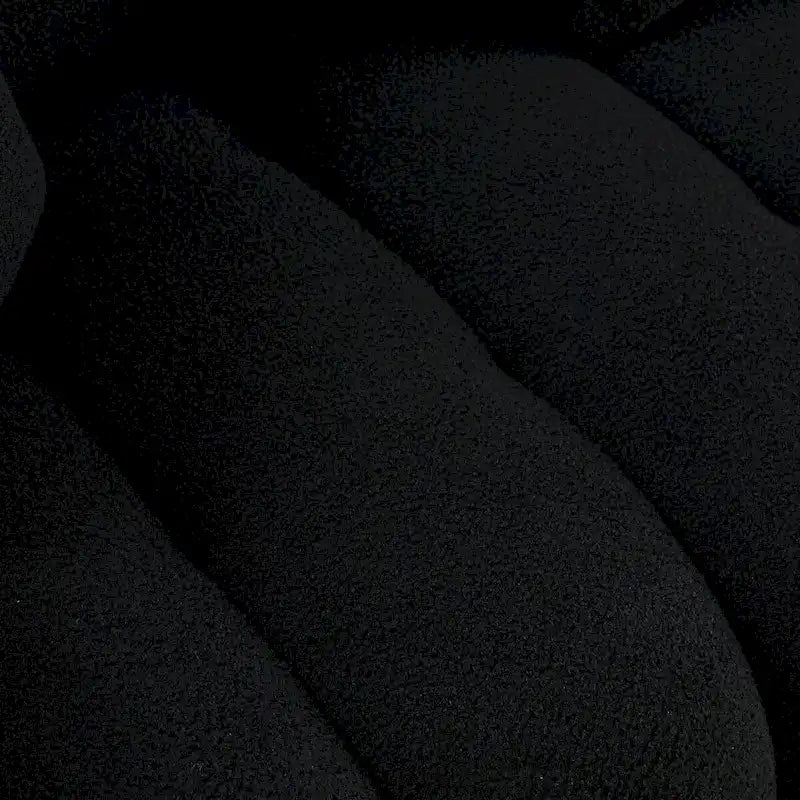 82-inch Teddy Velvet Sofa with Solid Wood Frame and 3 Back Pillows - 750 lb Capacity